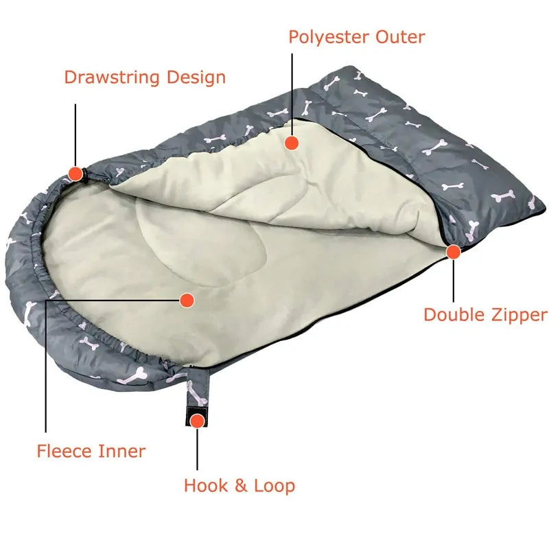 Packable Waterproof Dog Sleeping Bag