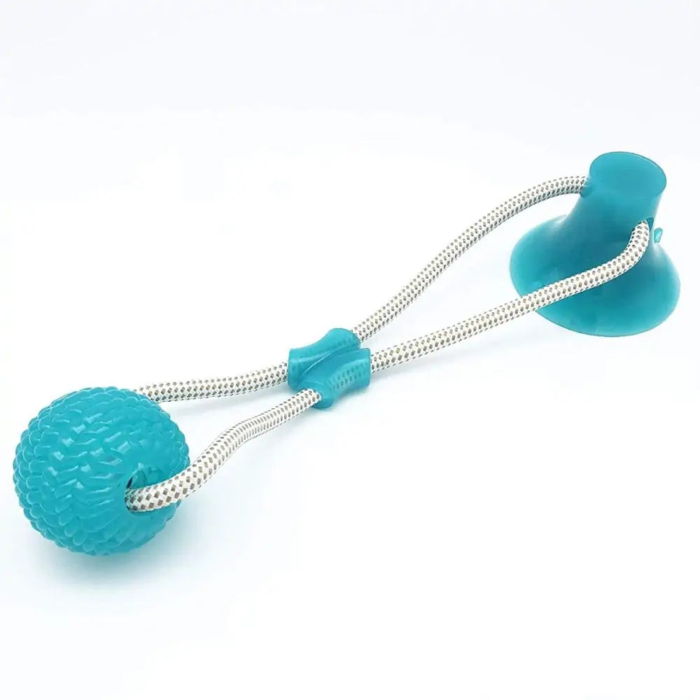 Suction Cup Dog Push Ball Toy