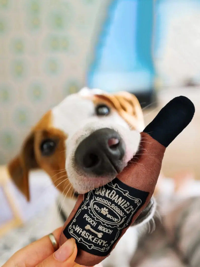 Whiskey Beer Dog Toy