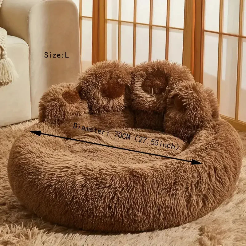 Cozy and Comfy Paw Dog Bed