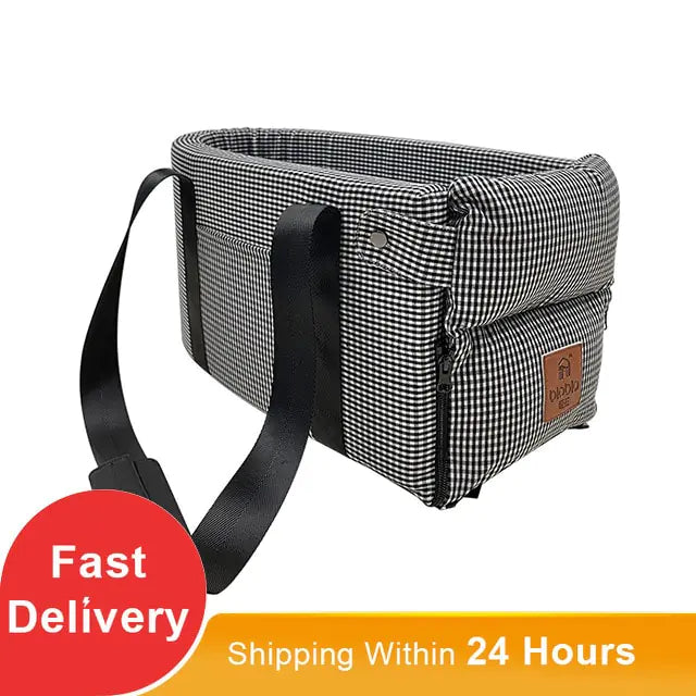 Portable Cat Dog Bed Travel Protector