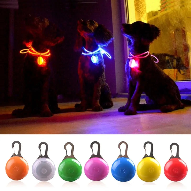 Dog Collar Glowing Pendant