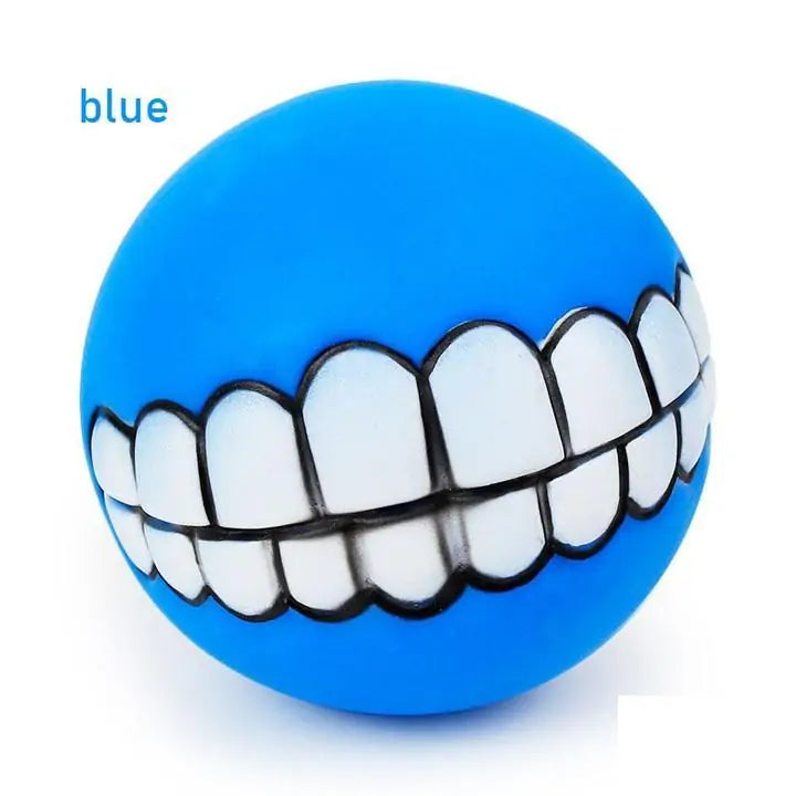 Silicone Dog Toy Ball With Squeaker