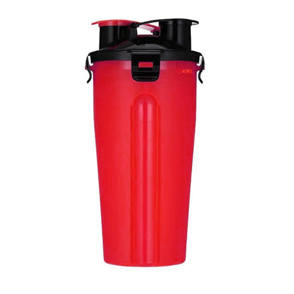 2-In-1 Dog Water Bottle With Food Container