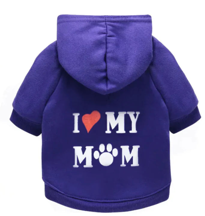 Paw Mummy Fleece Dog Sweater