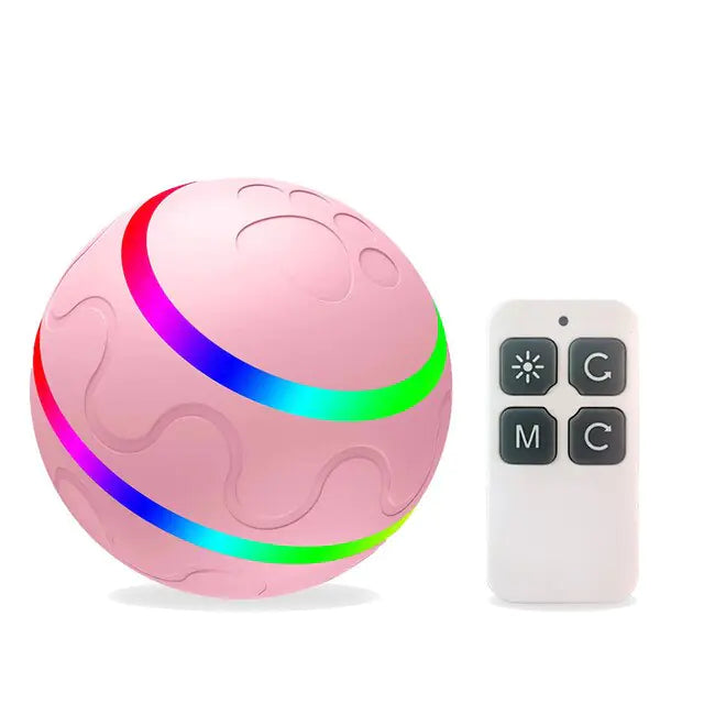 Smart LED Flashing Dog Toy Ball