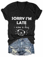 Women's Dog Statement V-Neck Tee