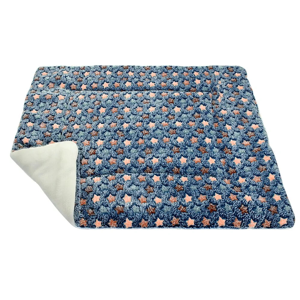 Soft Fleece Winter Dog Bed Blanket