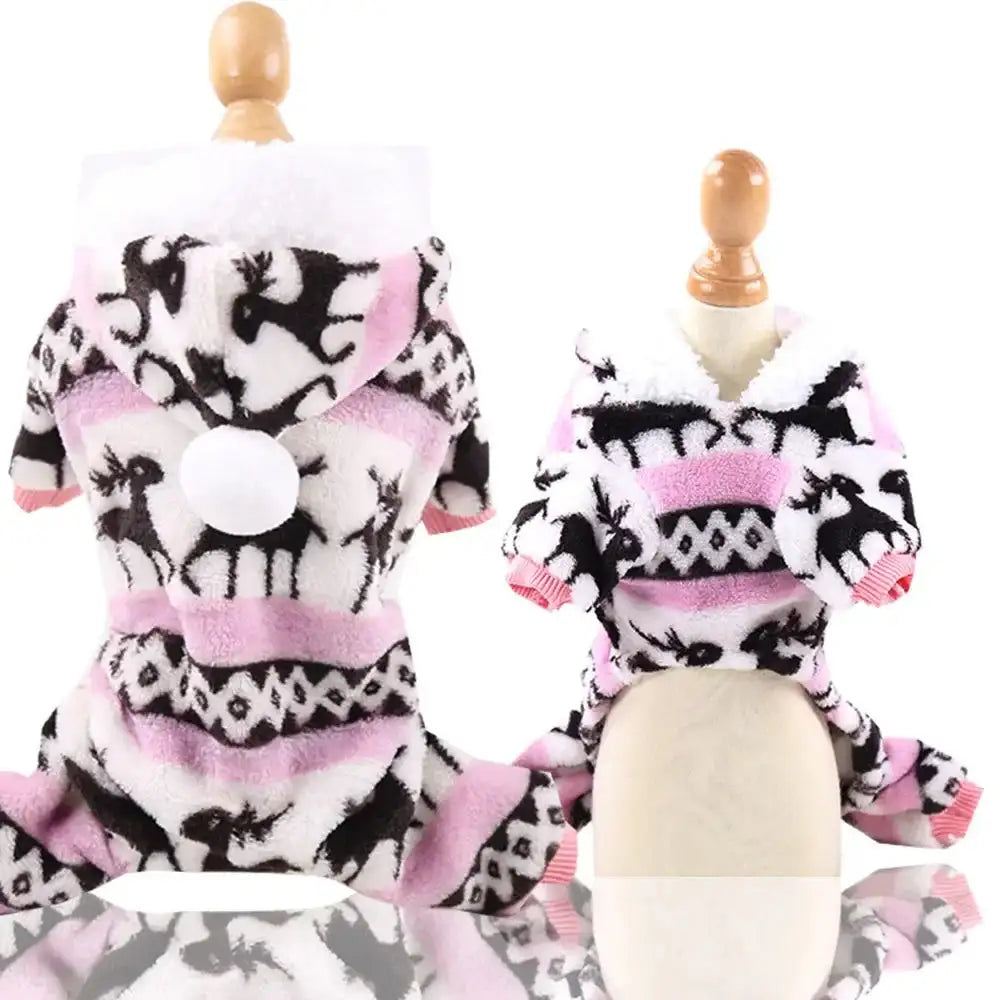 Ultra-Soft Fleece Dog Pajamas