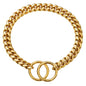 Cuban Link Chain Dog Collar