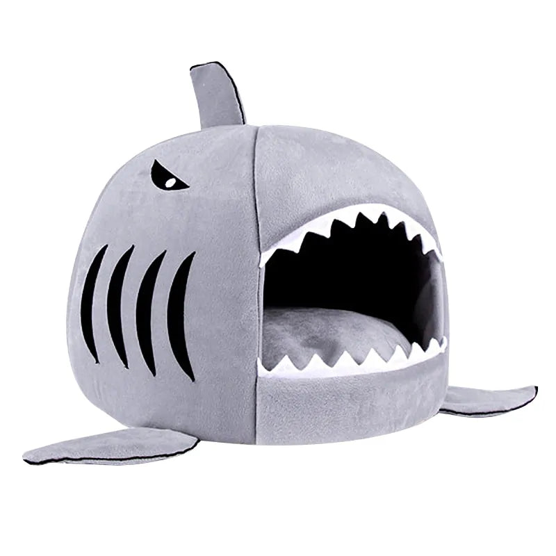 Soft Pet Cushion Dog House Shark