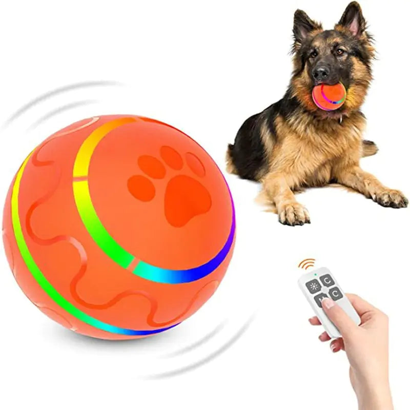 Smart LED Flashing Dog Toy Ball