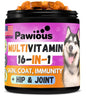 Dog Multivitamin Chewable with Glucosamine 16 in 1 Dog Vitamins