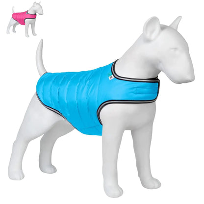 Blue Dog Winter Coat for Large Dogs Waterproof Dog Warm Jacket XXSmall Size