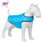 Blue Dog Winter Coat for Large Dogs Waterproof Dog Warm Jacket XXSmall Size