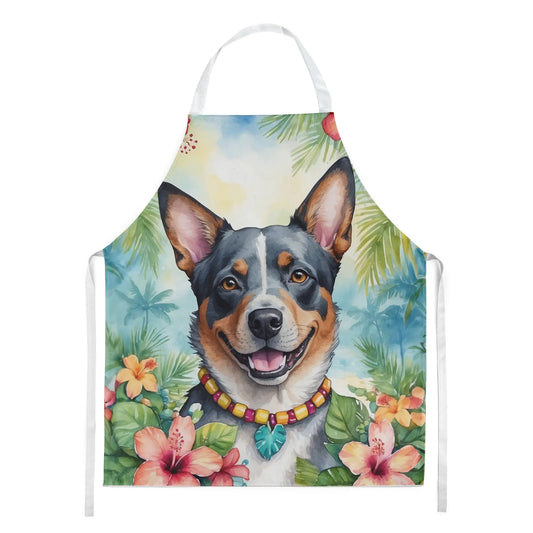 Australian Cattle Dog Luau Apron