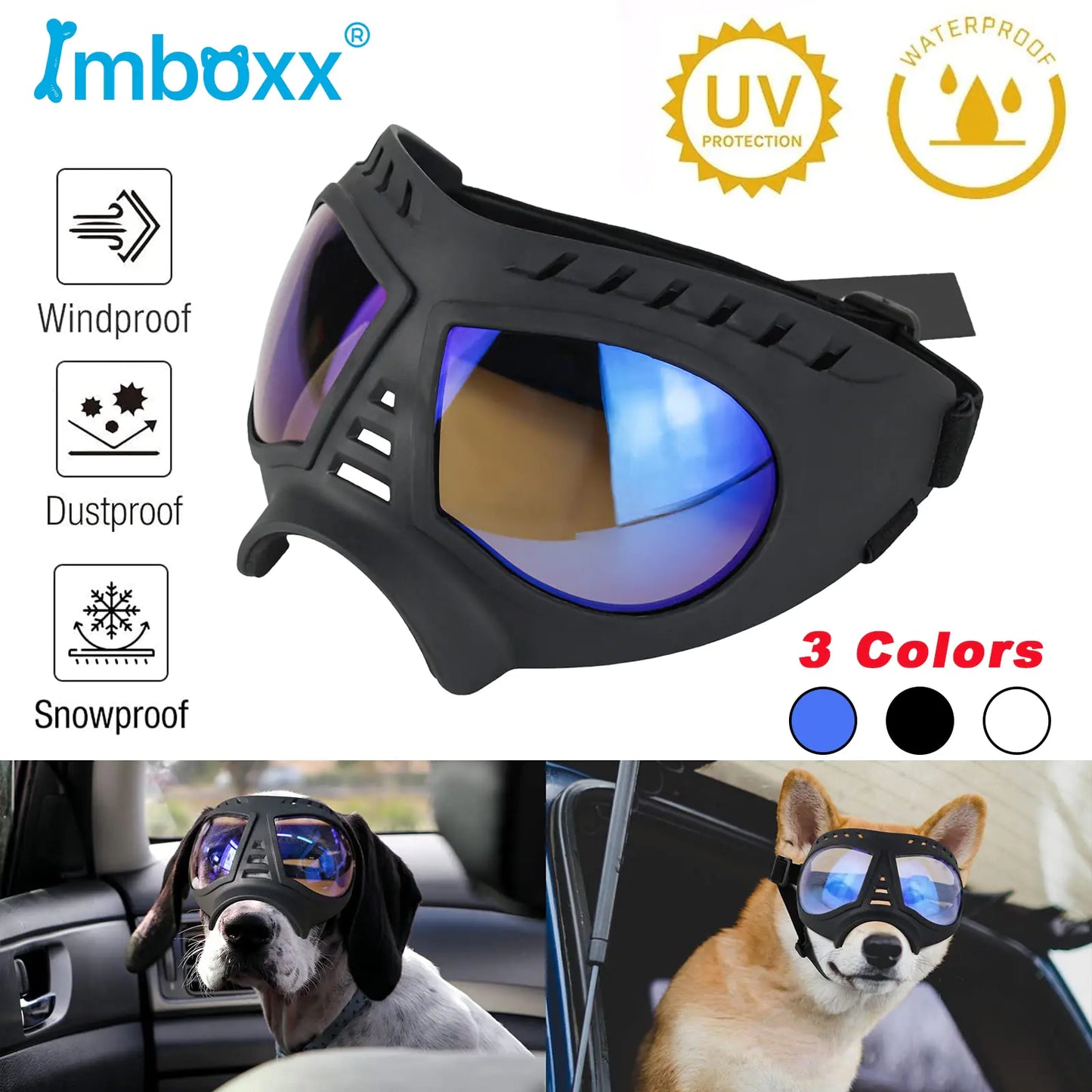 Dog Sunglass Windproof Summer Goggles Protection